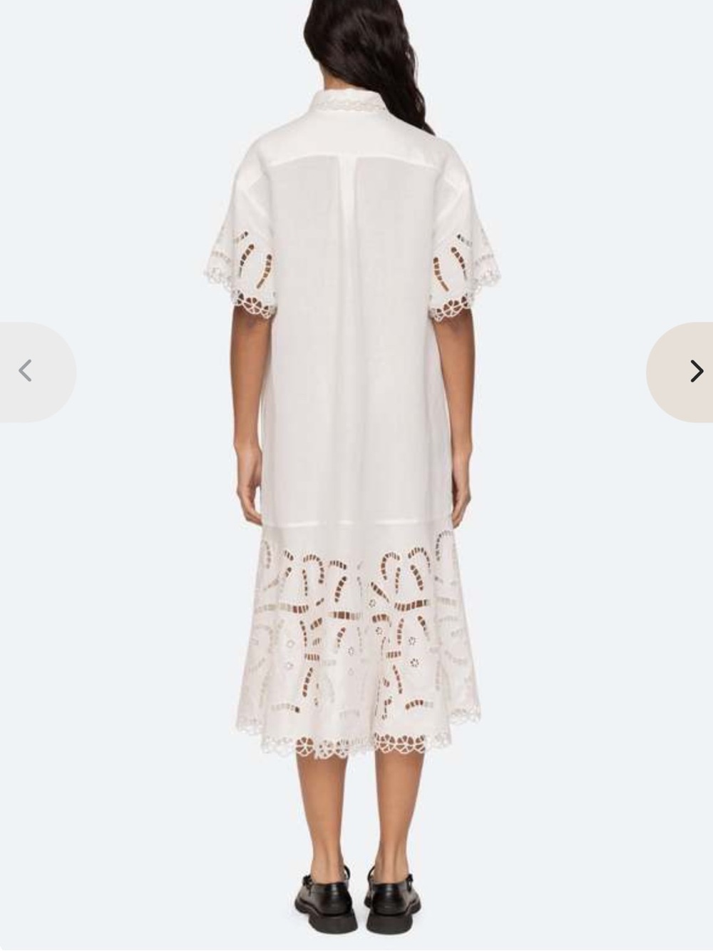 MAGASCHONI 🔥 Embroidered Details Shirt Dress - Picture 12 of 13